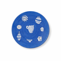 Plate BLUE OBJECTS