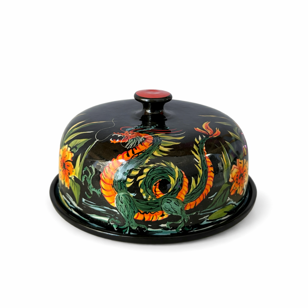 Dome platter DRAGONS