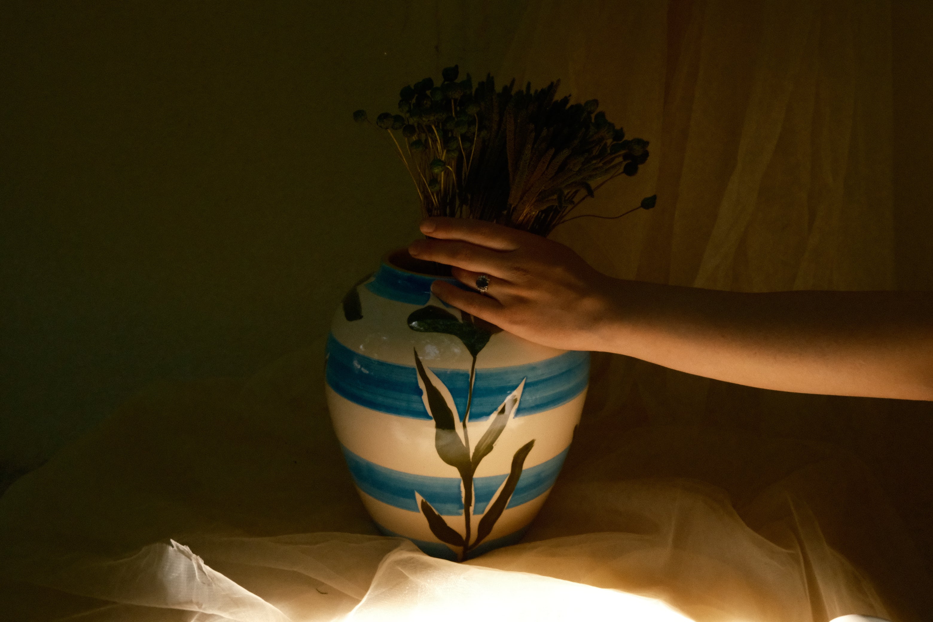 Vase GREEN FLOWER