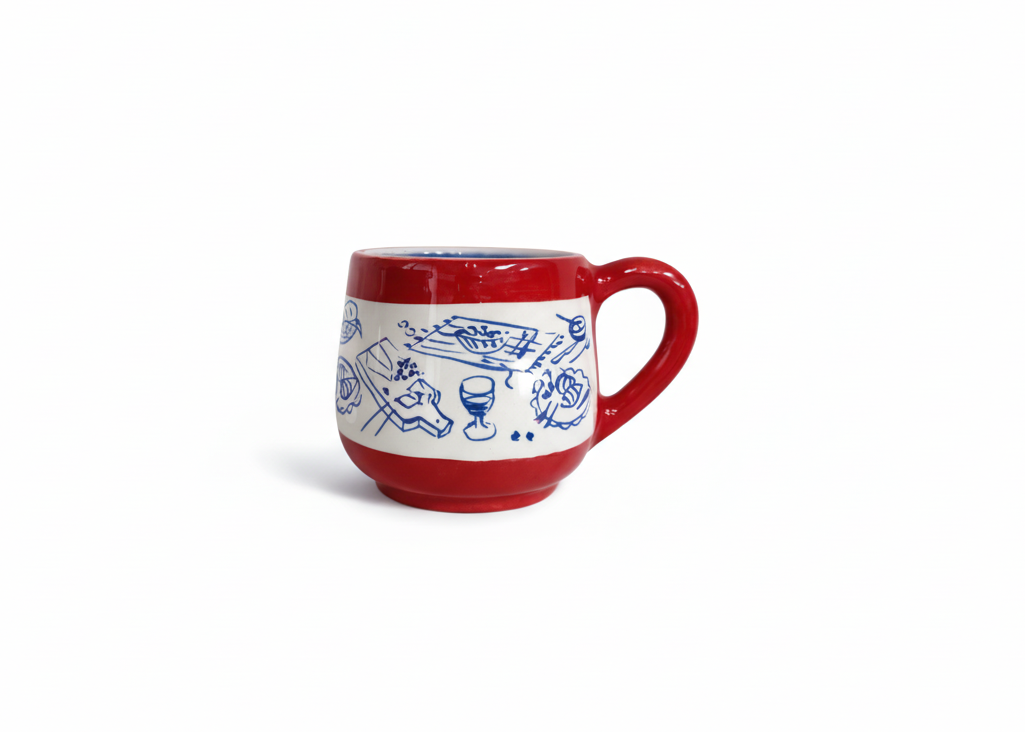 Cup BLUE FEAST