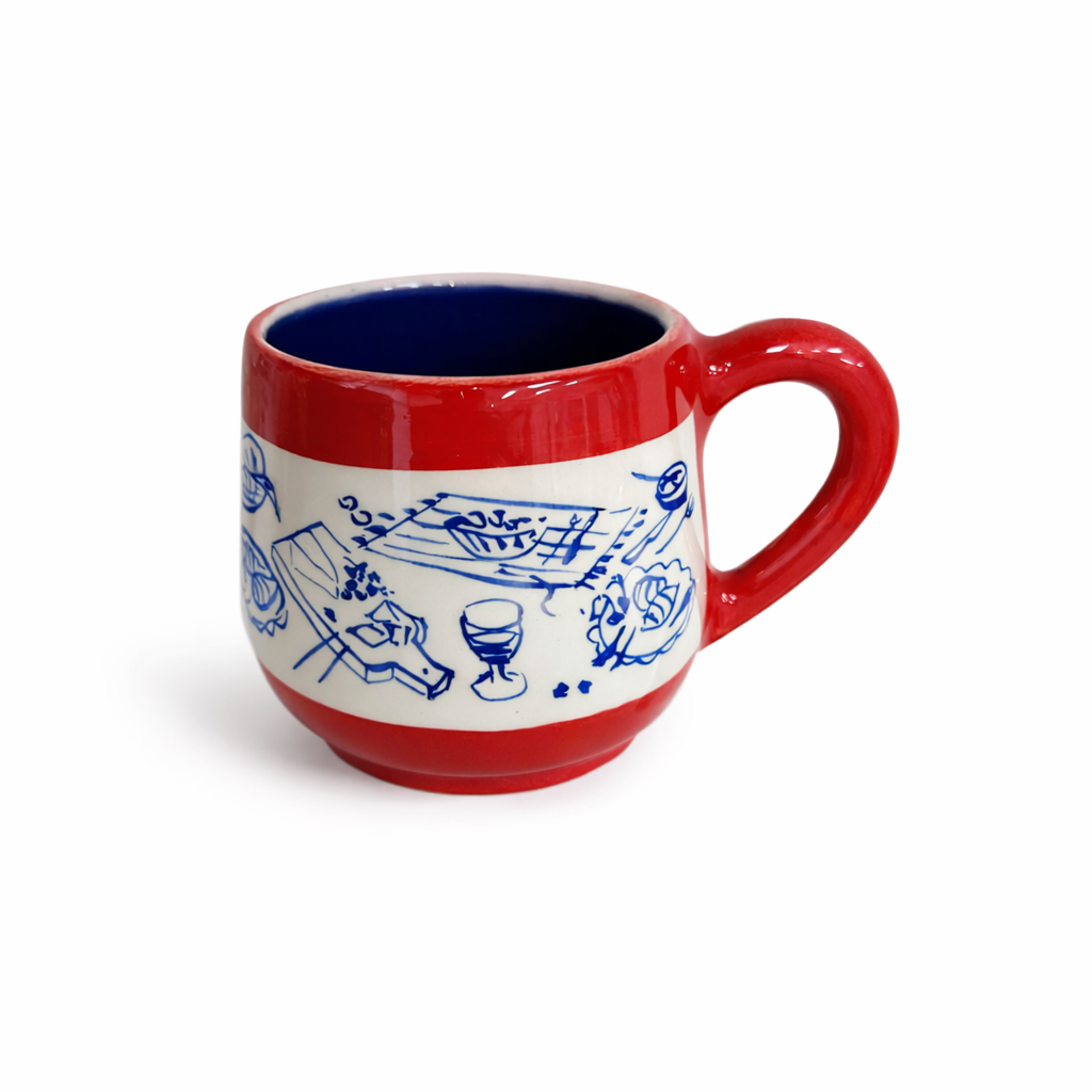 Cup BLUE FEAST