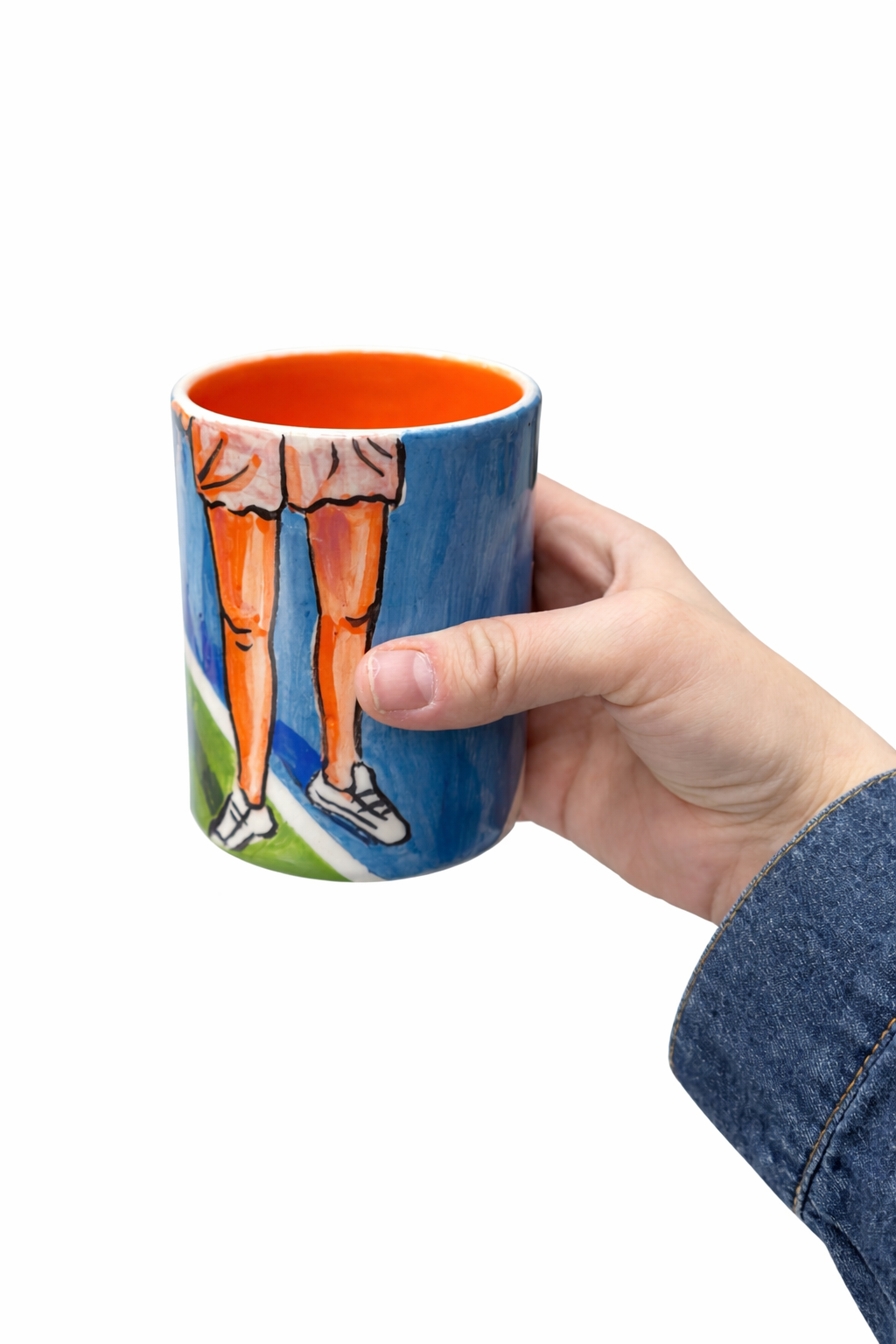 Cup & Saucer TENNIS PLAYER