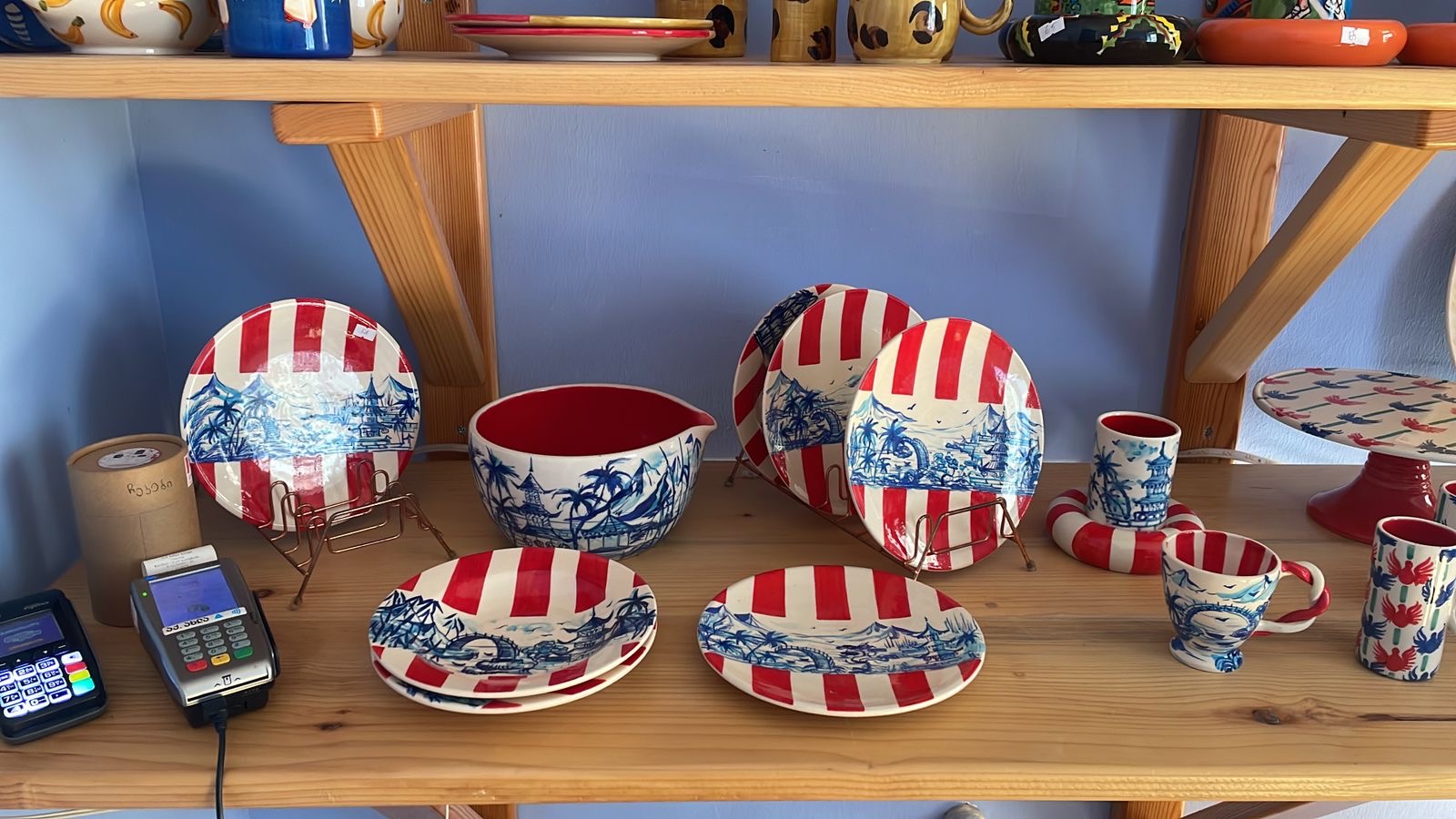 Deep plate CHINOISERIE