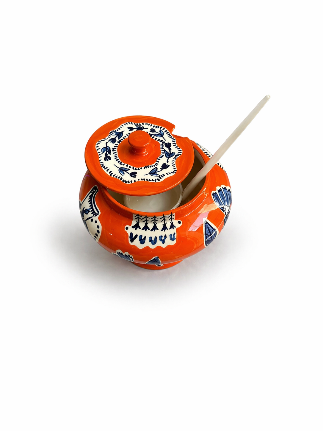 Soup bowl with spoon