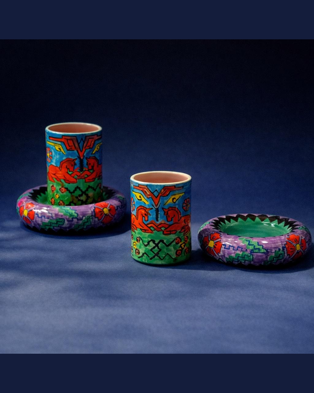 Cup & Saucer HORSES