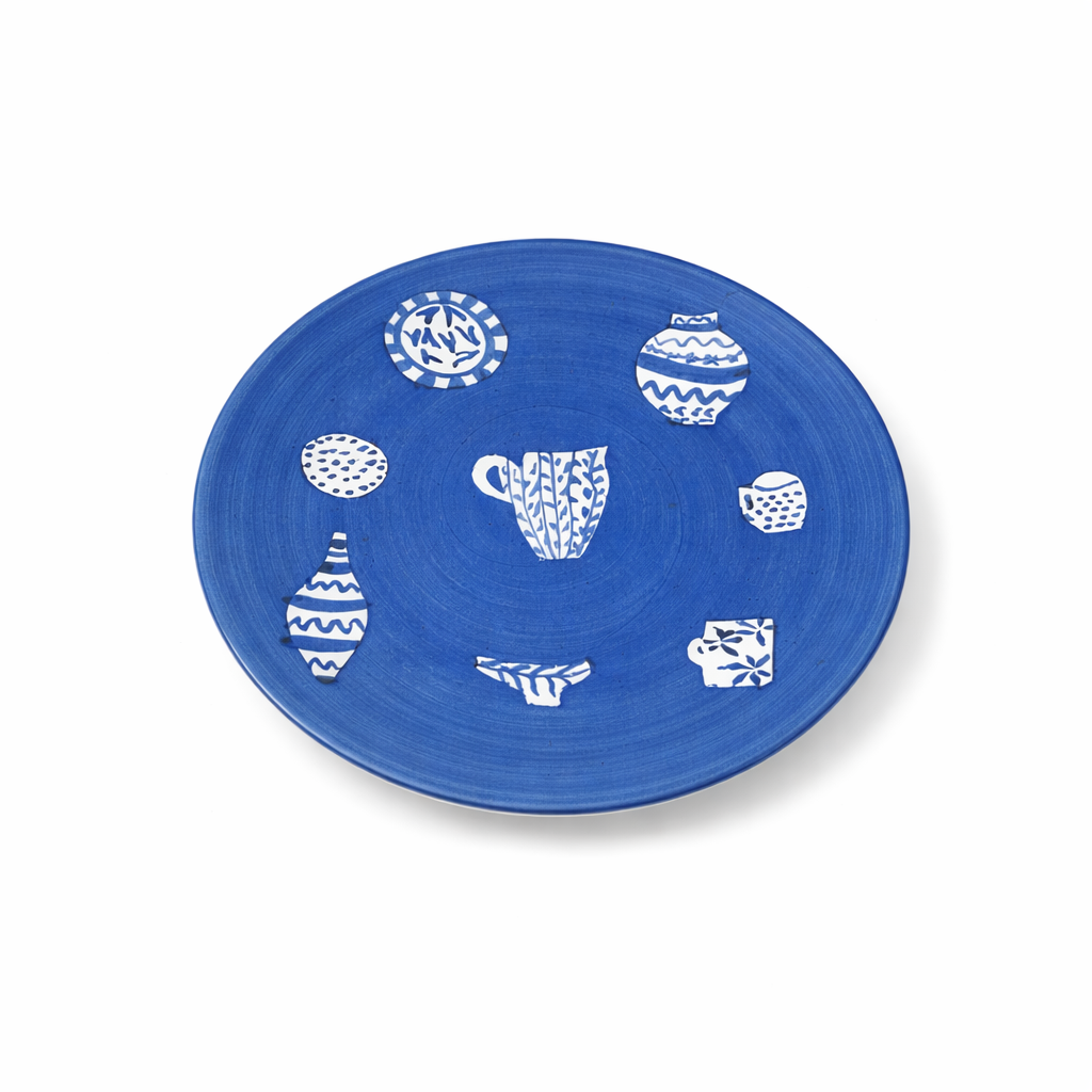 Plate BLUE OBJECTS