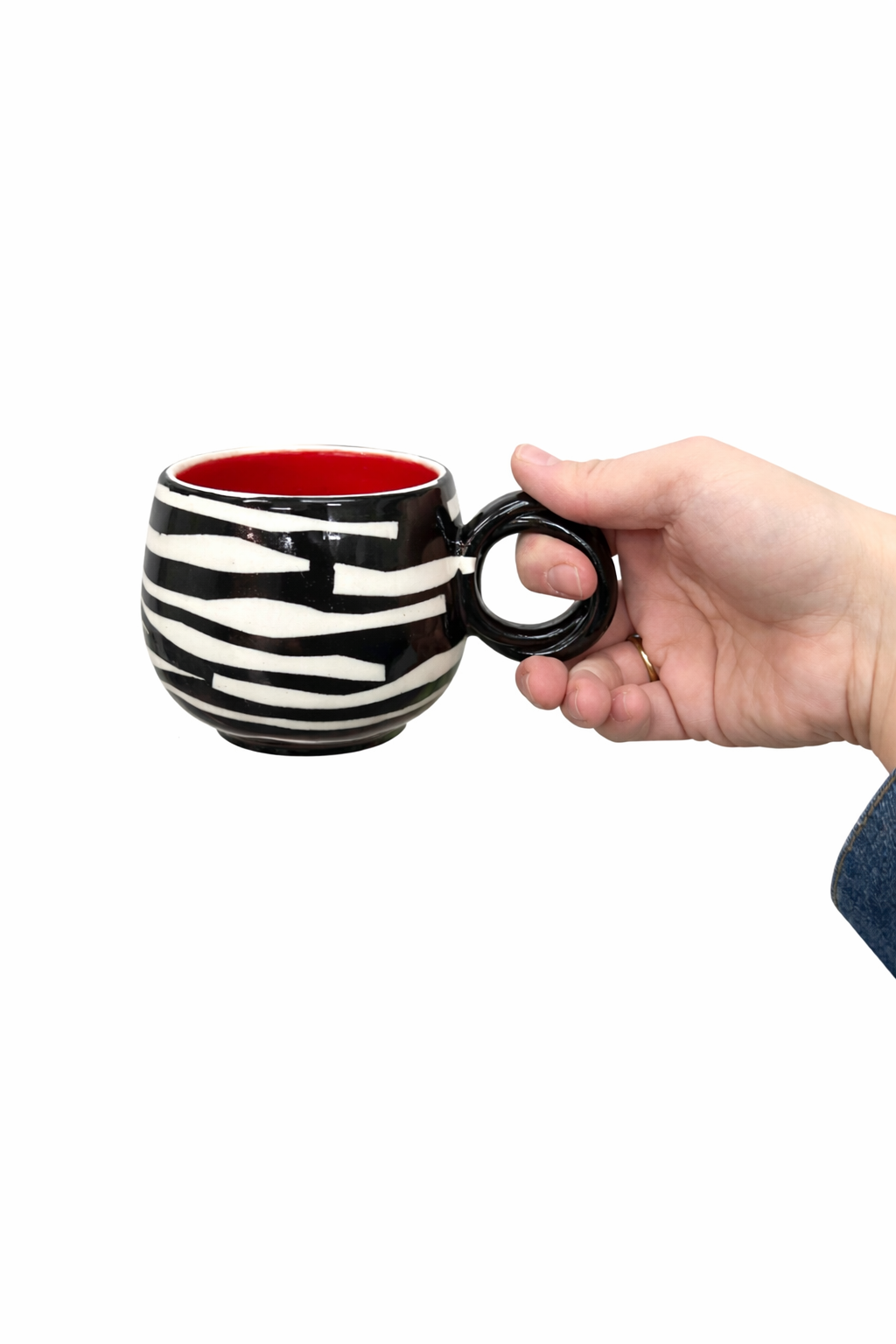 Twin handle Cup ZEBRA