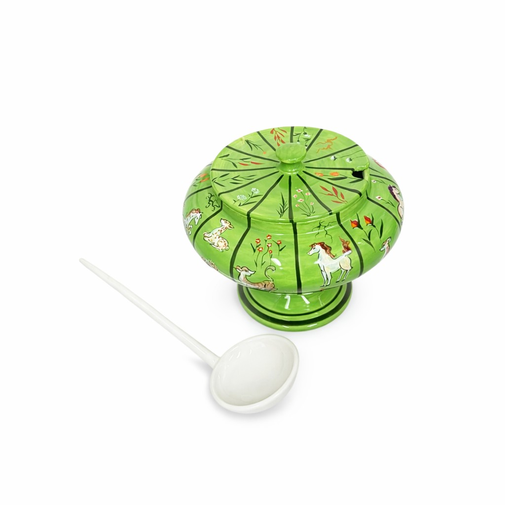 Soup Bowl with spoon NATURE
