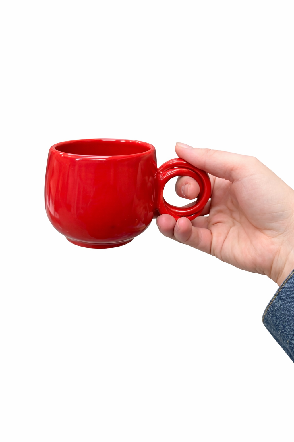 Twin handle Cup RED