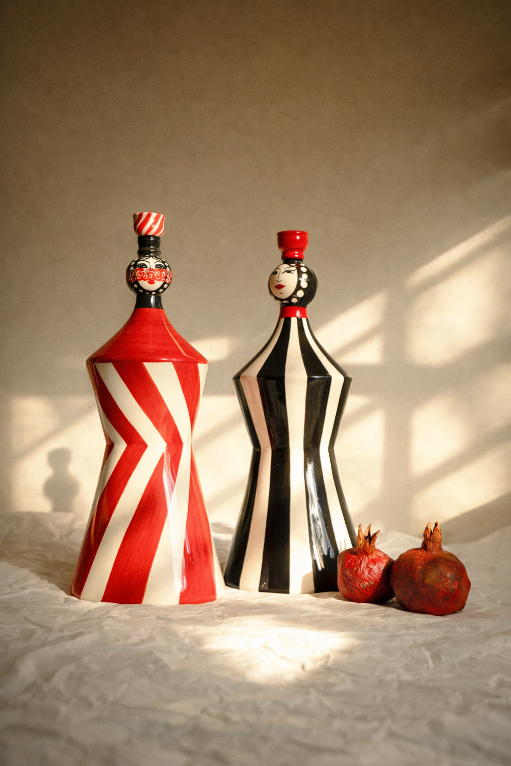 Candle Holder SOPHIKO red