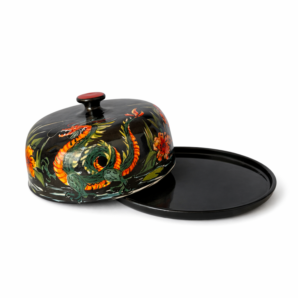 Dome platter DRAGONS